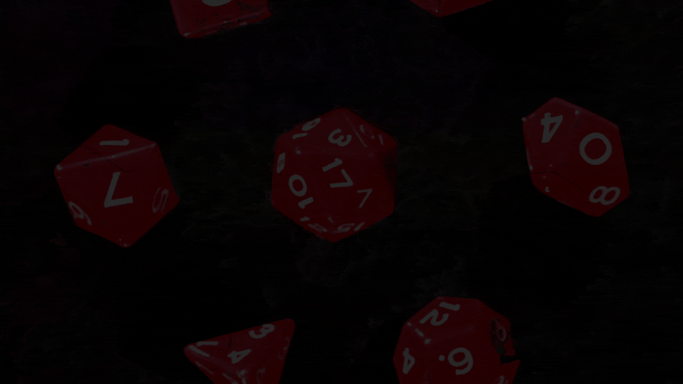 A complete collection of colorful glossy and matte ceramic polyhedral dice